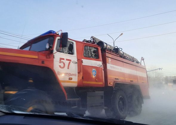 Потушили пожар в многоквартирном доме Рудничного