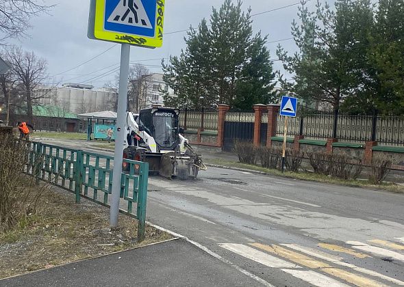  В Краснотурьинске начали ямочный ремонт дорог 