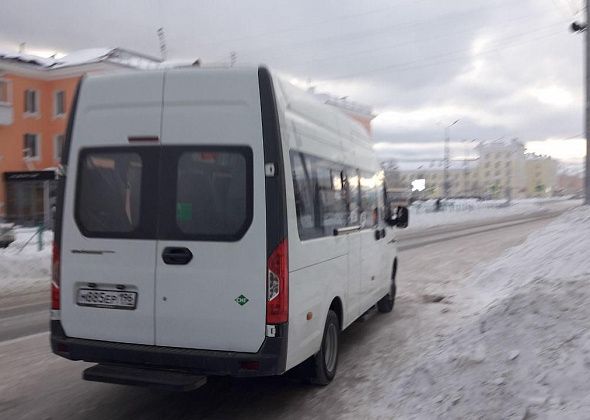 Перевозчик приобрел новую маршрутку. В ней есть даже подстаканники и выдвижная ступенька