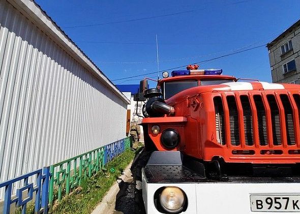 На Дунькиной деревне произошел пожар 