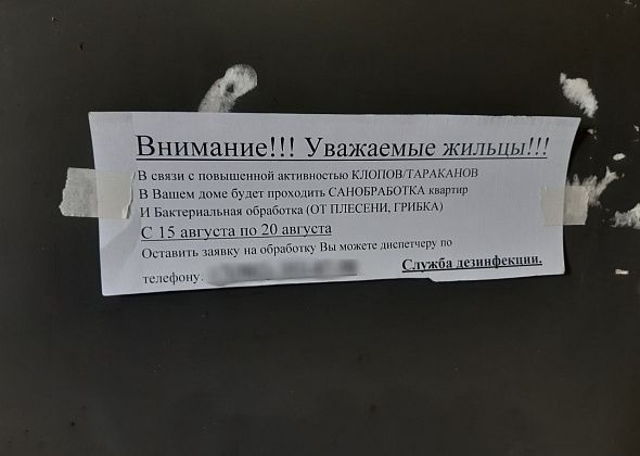 "Любители "проехать по ушам". Власти просят горожан не доверять объявлениям дезинфекторов