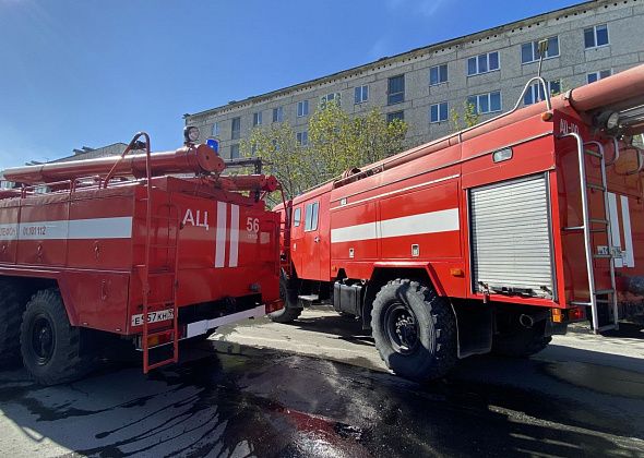 В Краснотурьинске снова вспыхнула мусорная свалка