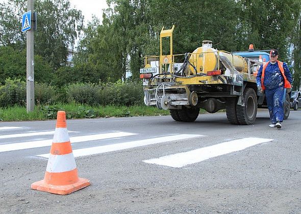 Дорожную разметку нанесут вблизи детских садов и школ. Цена вопроса более 4 млн рублей