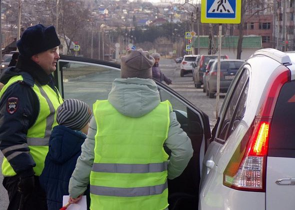 Детсадовцы провели акцию в память погибших в ДТП