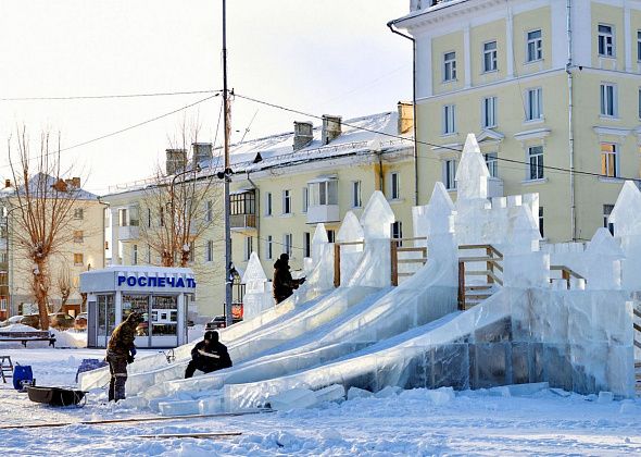 В мэрии похвалили качество льда для новогоднего городка