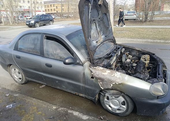 В Краснотурьинске на ходу загорелась «Шевроле»