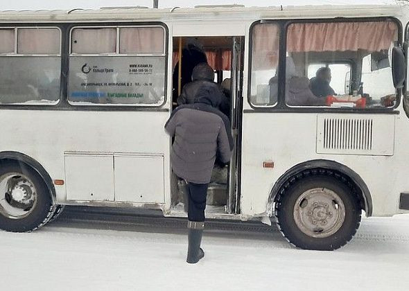 Водители маршрута №7 испытывают трудности