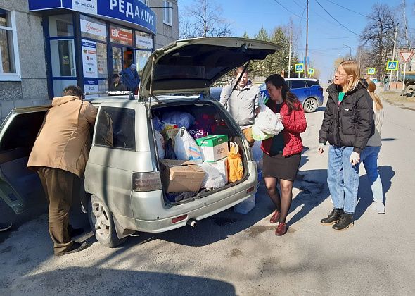 Продукты, собранные краснотурьинцами, отправили погорельцам Сосьвы