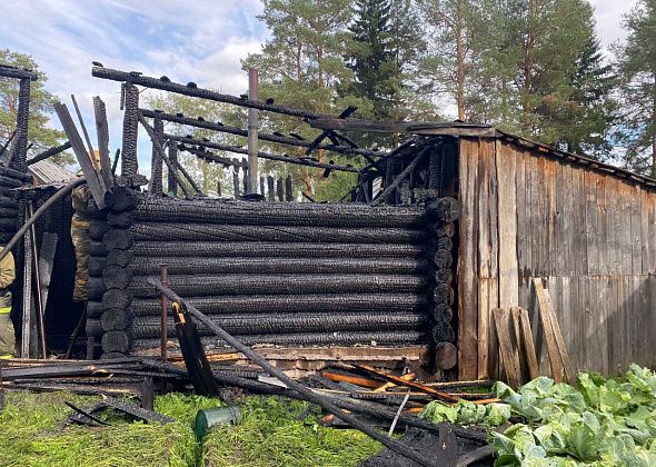 На улице Разведчиков горела баня