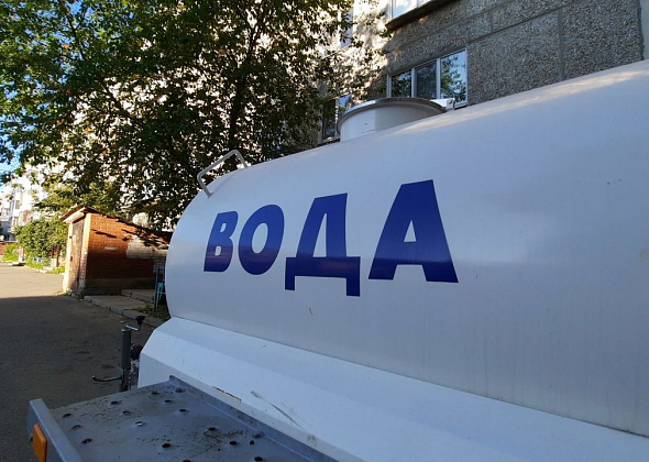 20 домов и 2 детсада сегодня остались без холодной воды