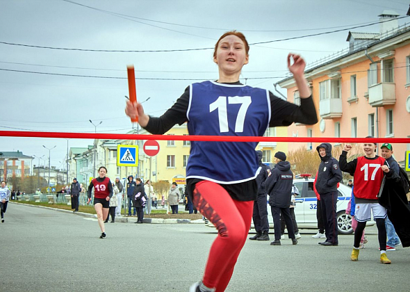 В Краснотурьинске прошла эстафета, перенесенная с 9 мая