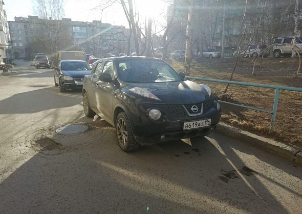 В Краснотурьинске наехали на Nissan Juke