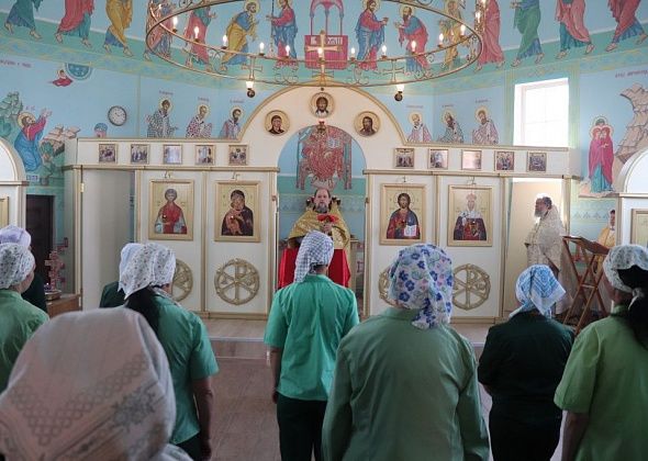 В женской колонии отметили престольный праздник