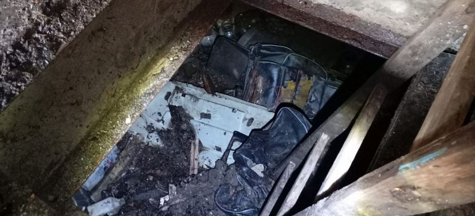В Краснотурьинске ликвидировали пожар в гаражном кооперативе