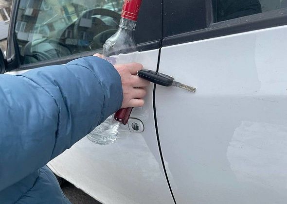 У водителя, который попался пьяным, забрали ВАЗ и отправили трудиться