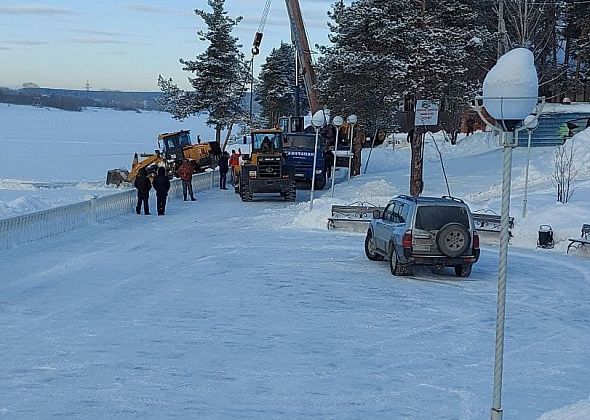 ЧП с погрузчиком на набережной не повлияет на Крещенские купания 