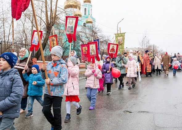 Состоялся детский крестный ход. Количество участников выросло