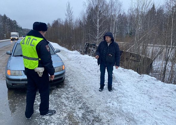 Очередной автобус попал в ДТП на Серовском тракте