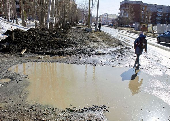 С середины апреля подрядчик намерен приступить к благоустройству территории у строящейся школы