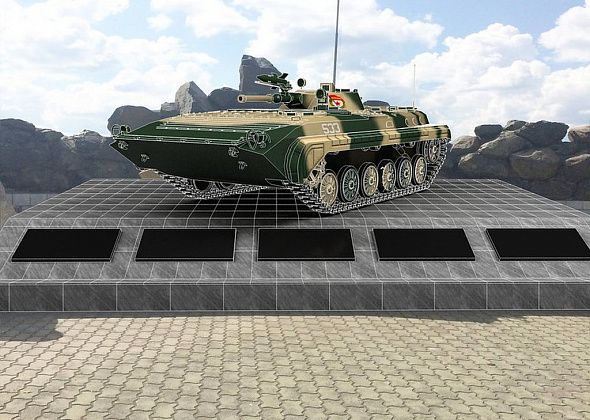 Памятник солдатам срочной службы нуждается в ремонте. Но денег нет