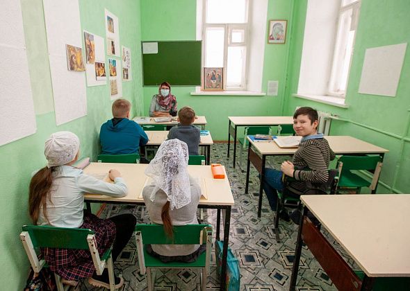Вчера воскресная школа возобновила занятия