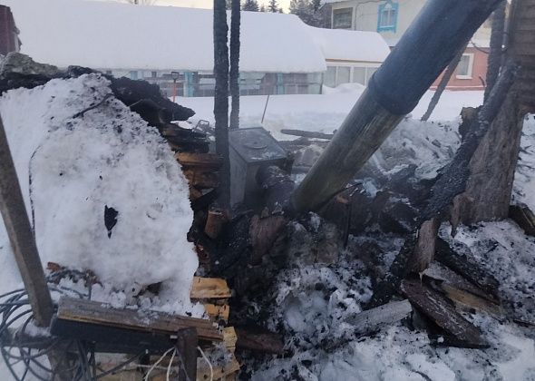 В Прибрежном горела котельная