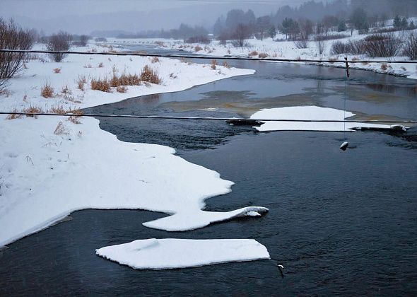 В городе снижают уровень водохранилища 