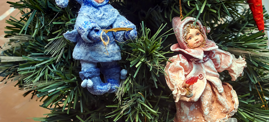 В детской библиотеке работает выставка ватных игрушек