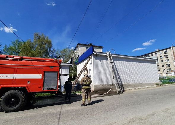 В Краснотурьинске горело кафе 