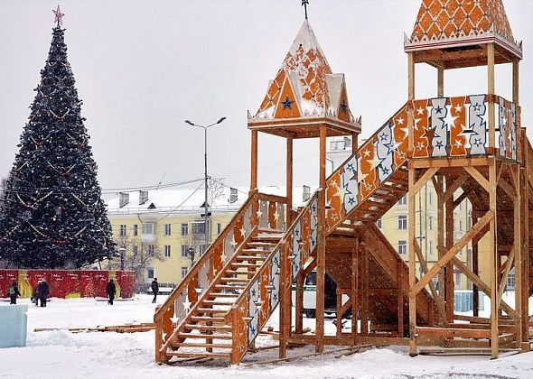 Тематики у новогоднего городка... нет